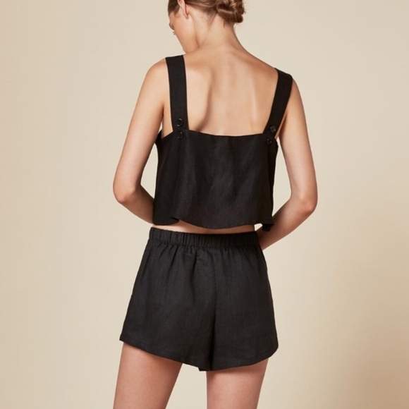 SOLD🥀 Reformation Tyson Linen Shorts - Picture 5 of 6